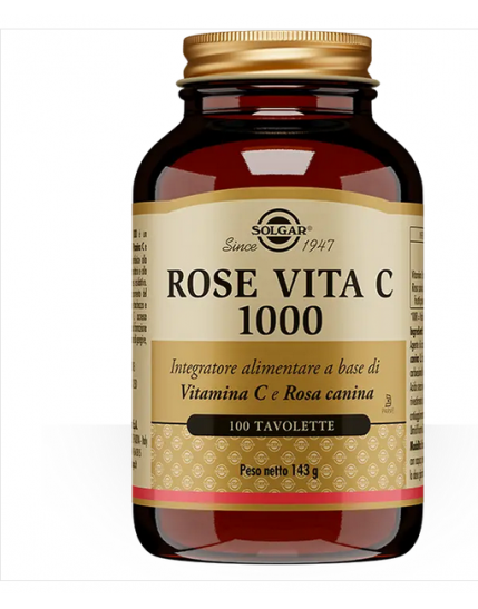 Solgar Rose Vita C 1000 100 Tavolette