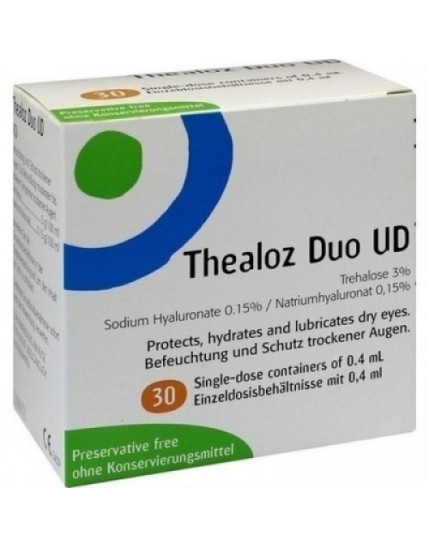 Thealoz Duo UD Gocce Oculari 30 Monodose 0,4ml