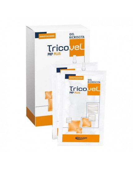 Tricovel Prp Plus Gel Ricrescita Capelli 2 Bustine da 15 ml