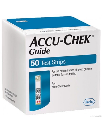 Accu Chek Guide Strips 50 Striscette Reattive