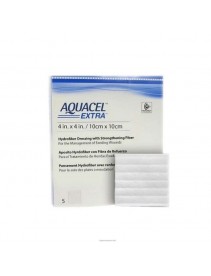 Aquacel Extra Hydrofiber 5 medicazioni 10 X 10 cm