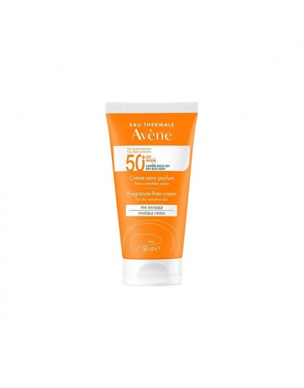 Avene Sol Crema Spf50+ Senza Profumo Tubo Con Erogatore 50ml