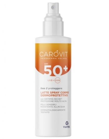 Carovit Latte Spray Corpo Spf50 200ml