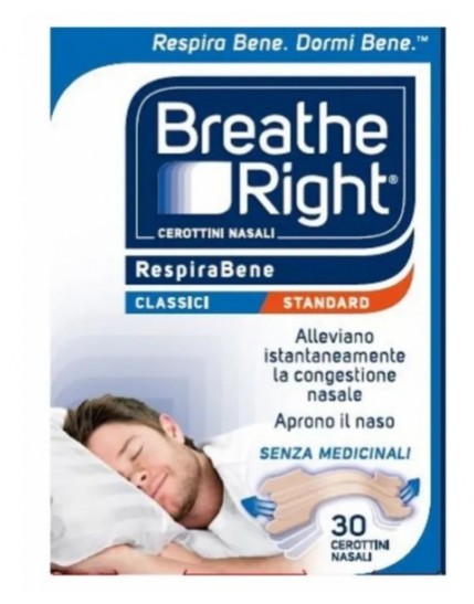 Breath Right Classici Grando 30 Pezzi