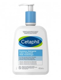 Cetaphil Emulsione Detergente Viso E Corpo Pelle Secca E Sensibile 470ml