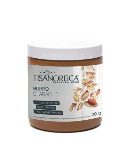 Gianluca Mech Tisanoreica Ciocomech Crema Spalmabile Burro Di Arachidi 200g