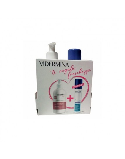 Vidermina Deligyn detergente intimo delicato 500ml + Bioclin deodorante intimo 100ml