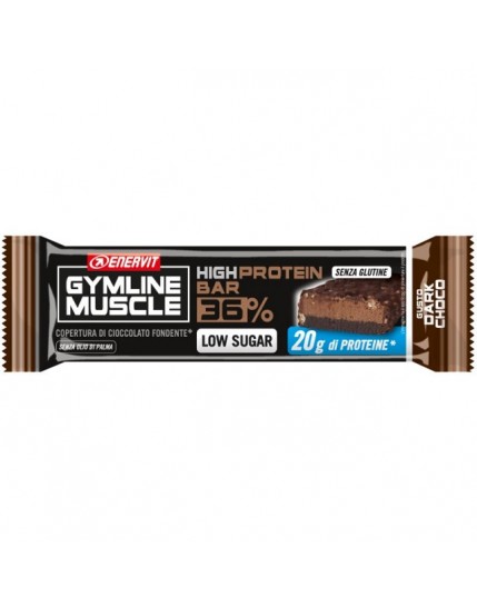Enervit Gymline Barretta proteica 36% gusto dark chocolate 55g