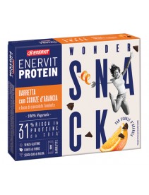 Enervit Protein Snack Scorza Arancio 8 Pezzi