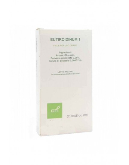 Oti Eutiroidinum 1 20 fiale Glucosate 2ml