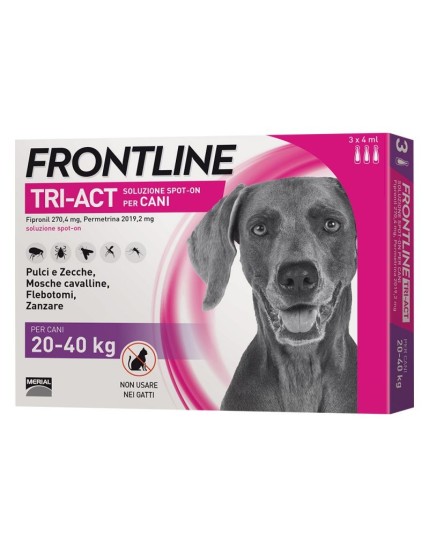 Frontline Tri-act 20-40kg 3 Pipette