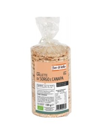 Fior di Loto Gallette Sorgo e Canapa 120g