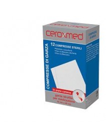 Ceroxmed Garza Sterile 8x40cm 12 Pezzi