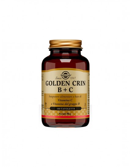 Solgar Golden Crin B+C 100 Tavolette