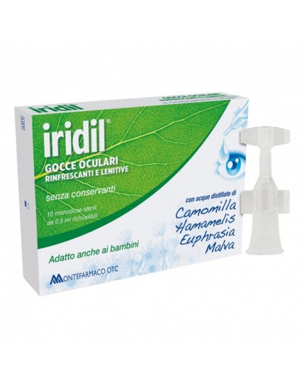 Iridil Gocce Oculari 10 Ampolle Monodose