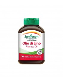 Jamieson Olio Di Lino Integratore colesterolo 200 softgel