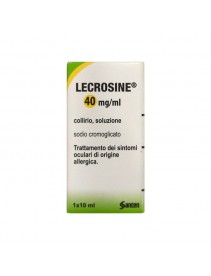 Lecrosine Collirio Flacone 40mg/ml 10ml 