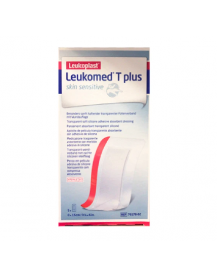 Leukomed T Plus Skin Sensitive 5 Medicazioni 8x15