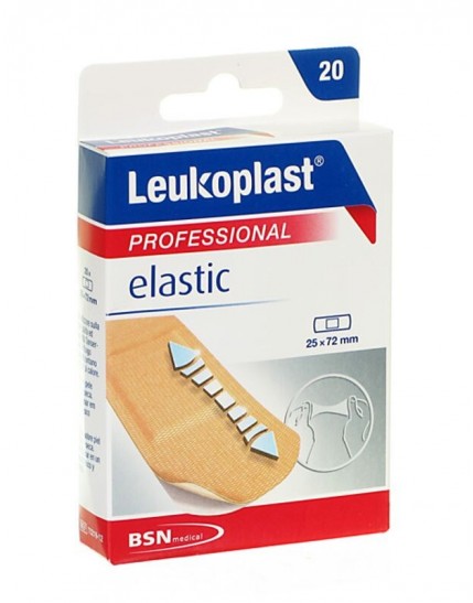 Leukoplast Elastic 72x25cm 20 Pezzi