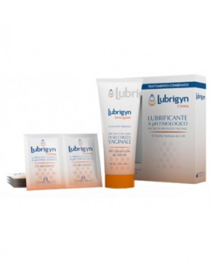 Lubrigyn Kit Crema 12 Bustine + Detergente 100ml