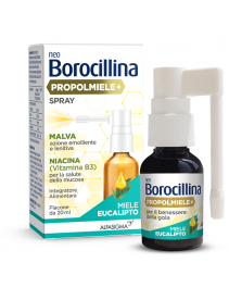 Neoborocillina Propolmiele+ Spray Miele Eucalipto 20ml