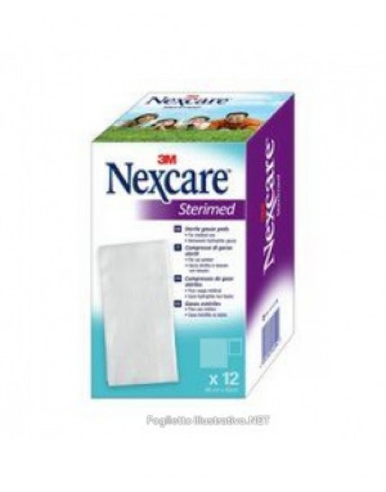 Sterimed Nexcare Compresse Di Garza Sterili 18x40cm 12 Pezzi