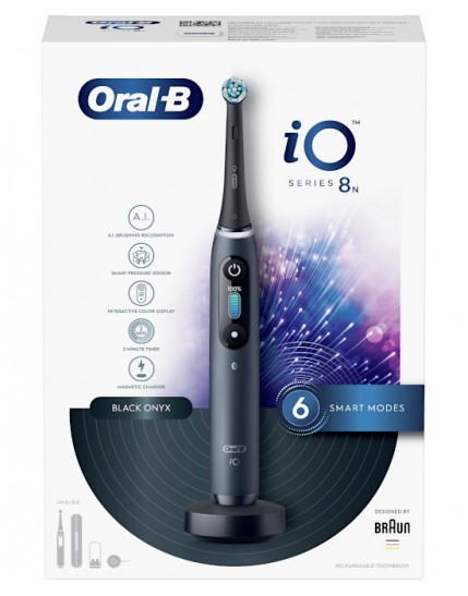Oral-B Io Series 8N Black Onyx Spazzolino Elettrico