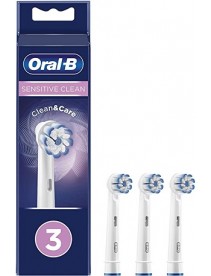 Oral-B  Testine di Ricambio Sensitive Clean 3 Testine