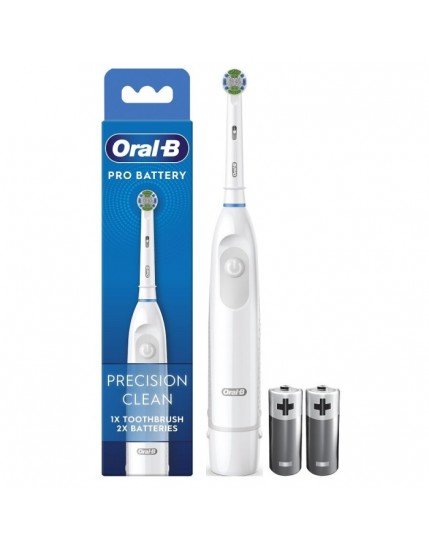 Oral-B Spazzolino Elettrico Precision Clean A Batteria
