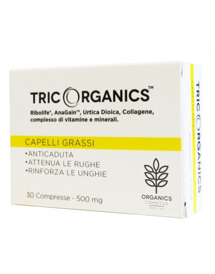 Organics Pharm Tricorganics Capelli Grassi 30 Comrpesse