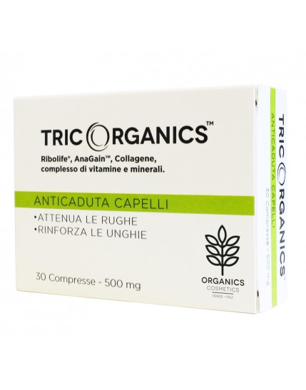 Organics Pharm Tricorganics Anticaduta Capelli 30 Compresse