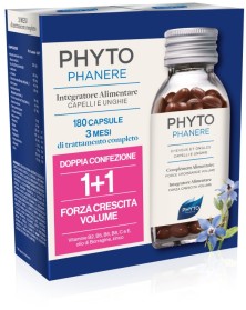 Phyto Phytophanere Integratore Capelli Confezione doppia 90+90 Capsule