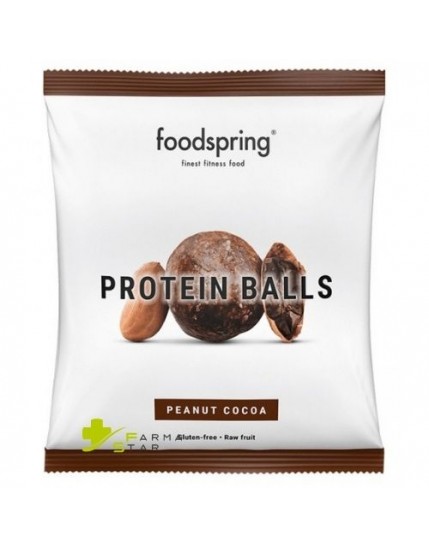 Foodspring Protein Balls Gusto Arachidi e Cacao 40g