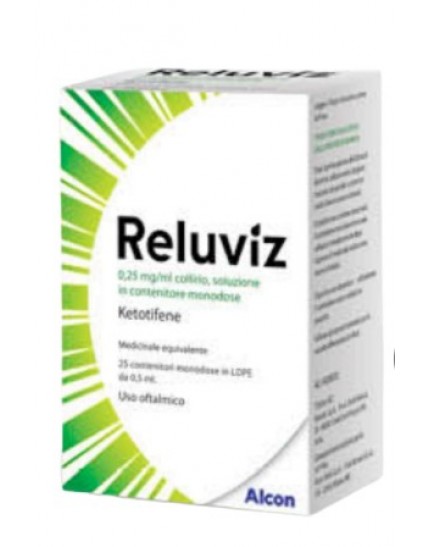 Reluviz Collirio 25 flaconcini 0,5ml