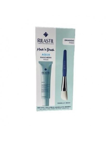 Rilastil Aqua Maschera Idratante 75 ml + Pennello Omaggio