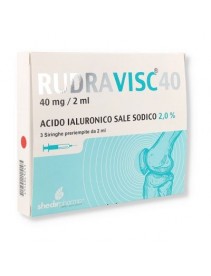 Rudravisc 40 3 Siringhe a base di Acido Ialuronico 2ml
