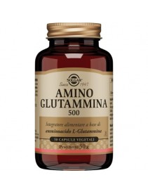 Solgar Amino Glutammina 500 50 Capsule Vegetali