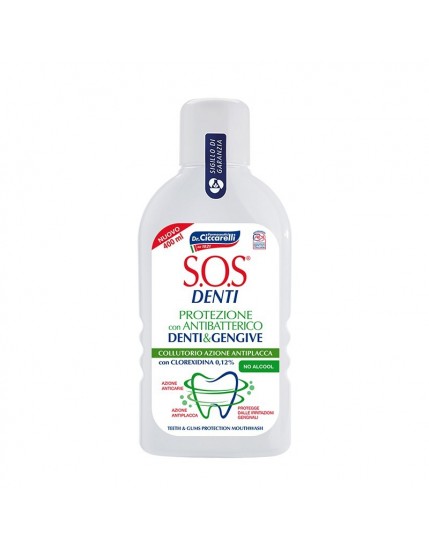 Sos Denti Collutorio Antiplacca 400ml