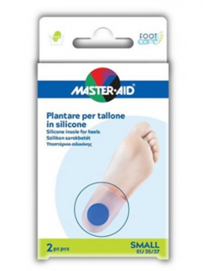 M-aid Foot Care Talloniera Silicone Taglia S 2 Pezzi