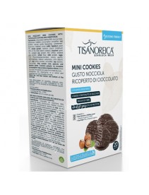 Gianluca Mech Mini Cookies Nocciola Ricoperta di Cioccolato Gycemyc Friendly 250g