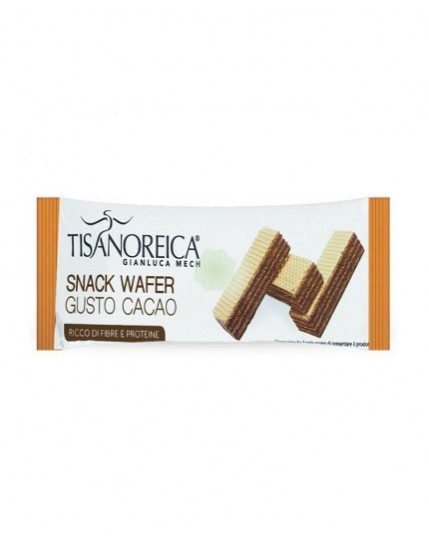 Tisanoreica style snack wafer cacao 42 g