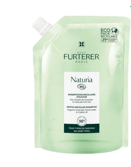 René Furterer Naturia Shampoo Micellare Delicato Eco Ricarica 400ml