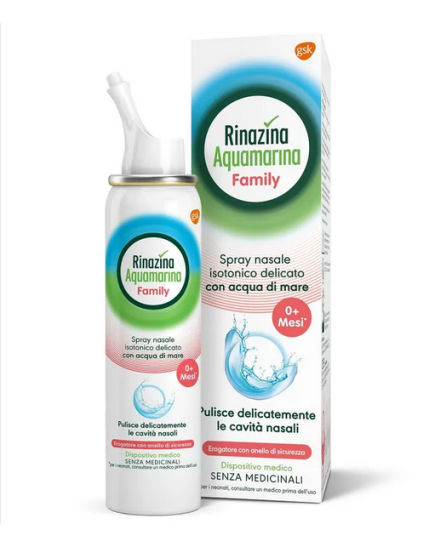 Rinazina Aquamarina Family Soluzione Isotonica Spray 100ml