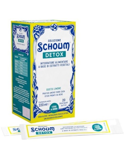 Soluzione Schoum Detox 20 stick