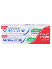 Sensodyne F-Previon Fresh Mint Dentifricio 2 pezzi da 75ml