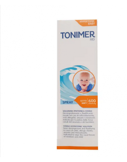 Tonimer MD Getto Soft Soluzione Nasale Ipertonica Baby Spray 100ml