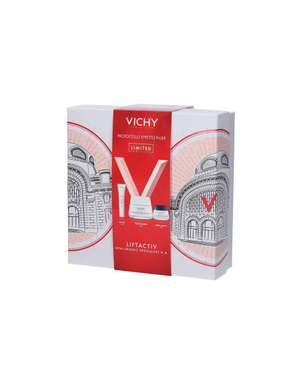 Vichy Cofanetto Protocollo Antirughe Liftactiv H.a. Crema Pnm 50ml + Uvage 15ml + Crema Notte 15ml