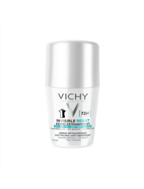 Vichy Deodorante Roll-on 72h Invisible anti-traspirante anti-macchia 50 ml