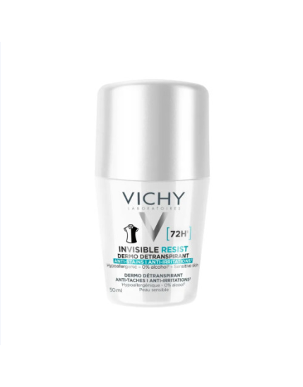 Vichy Deodorante Roll-on 72h Invisible anti-traspirante anti-macchia 50 ml