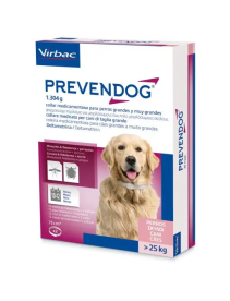 Virbac Prevendog 2 Collari Antiparassitari 75cm Per Cani Oltre 25Kg